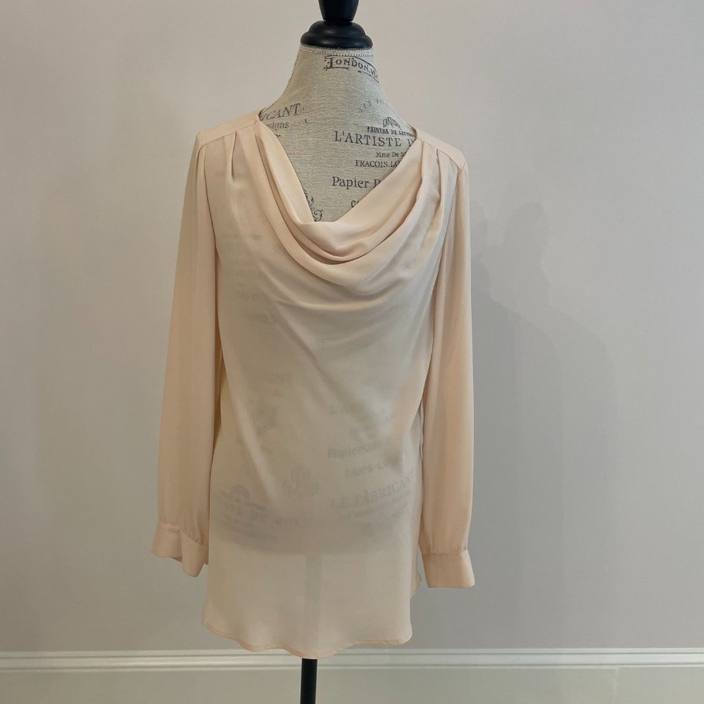 Women's Cremieux Blush Cow Neck Tunic in Size M